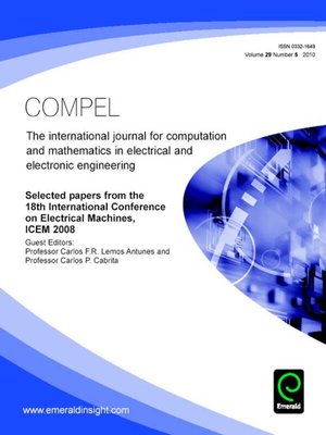 cover image of COMPEL: The International Journal for Computation and Mathematics in Electrical and Electronic Engineering, Volume 29, Issue 5
